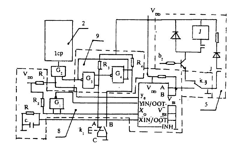 全自动绕线机电路图