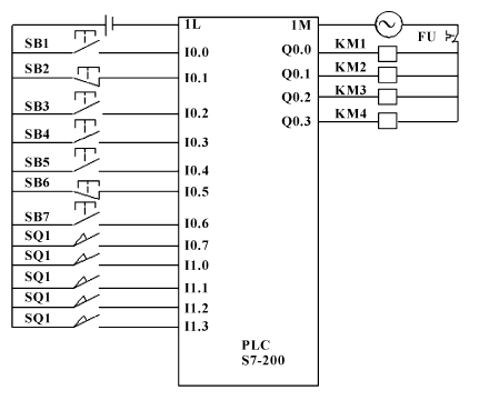 全自动绕线机接线图