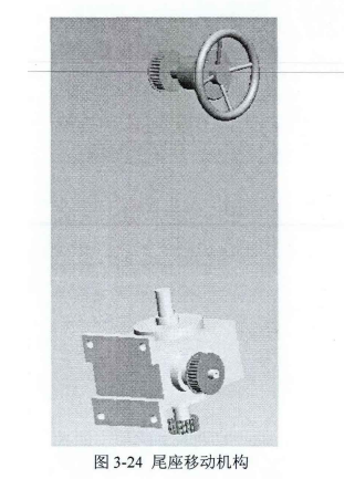 尾座移动机构