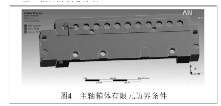 绕线机主轴箱体边界