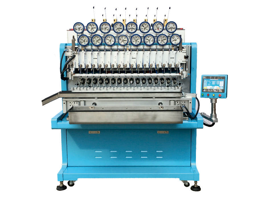 全自动大机架十六轴绕线机